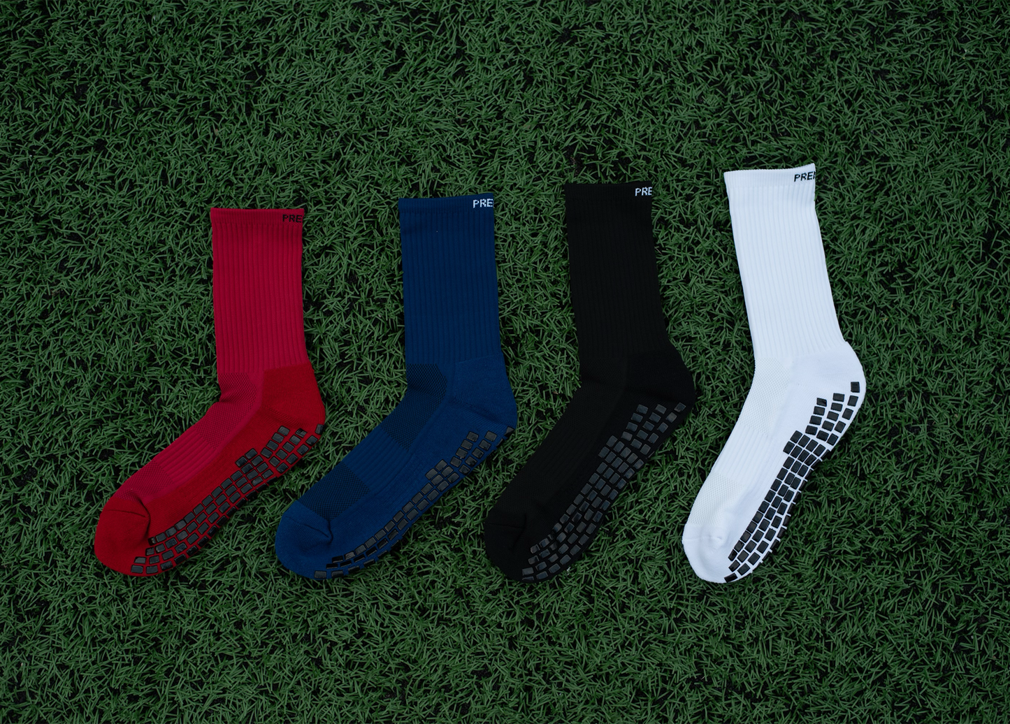 Premier Edge Solid Color Grip Socks