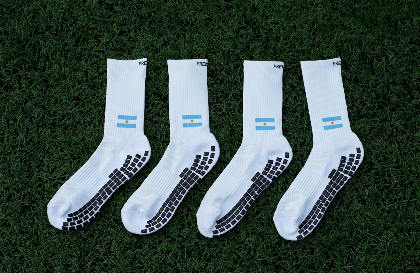 Premier Edge Argentina Flag Grip Socks