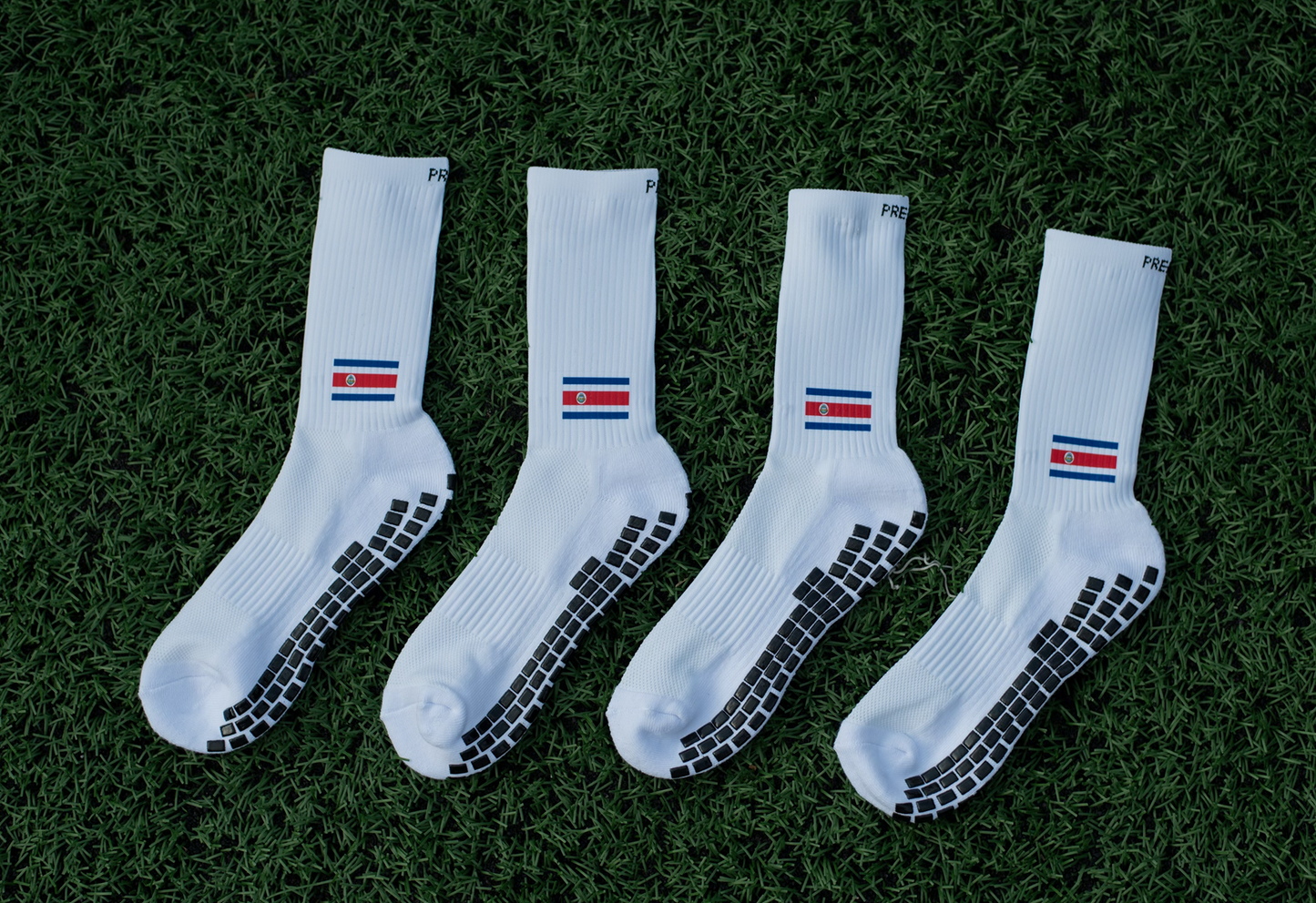 Premier Edge Costa Rica Flag Grip Socks