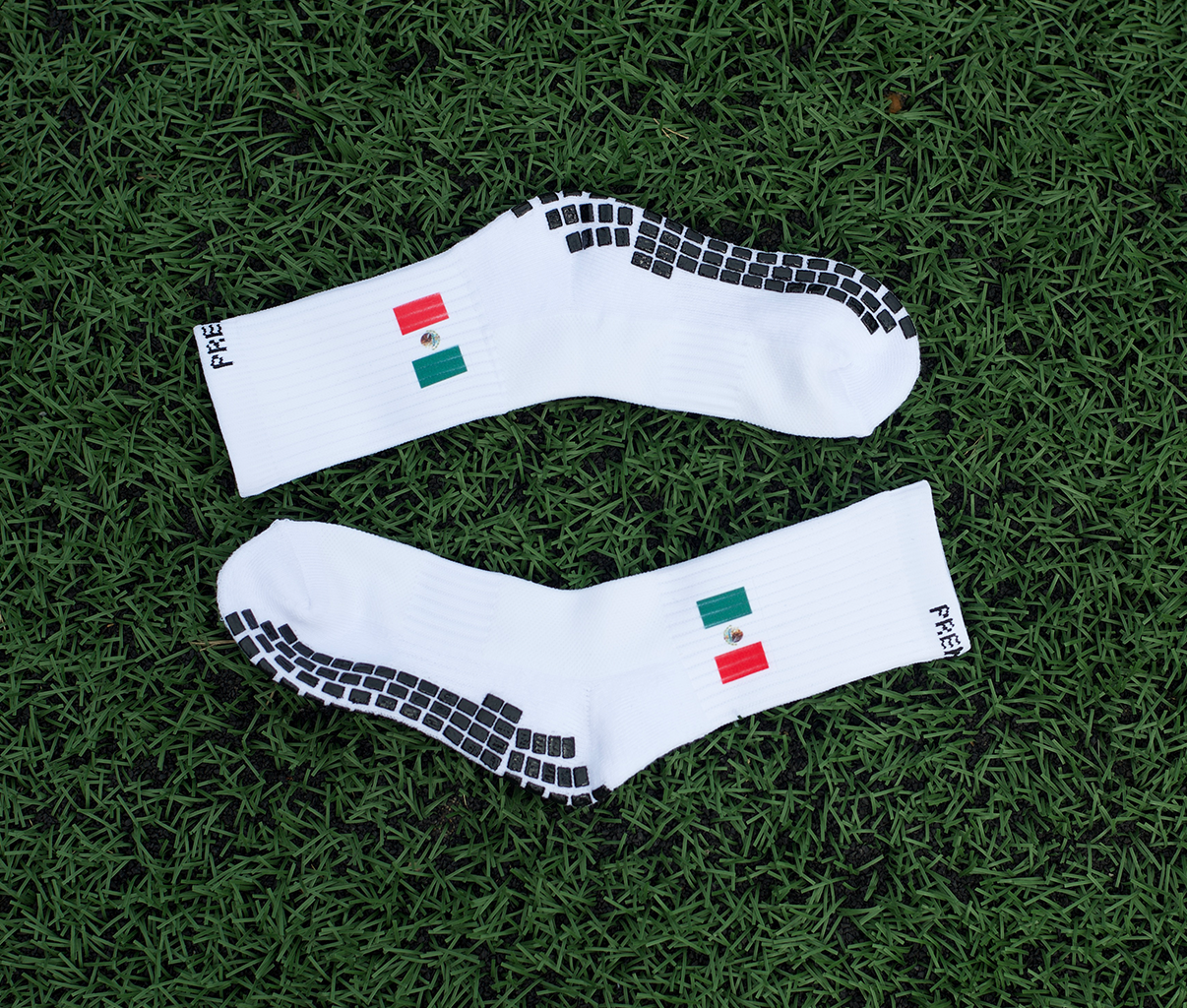 Premier Edge Mexico Flag Grip Socks