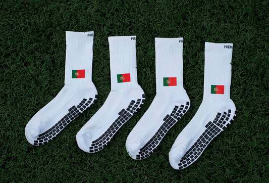 Premier Edge Portugal Flag Grip Socks