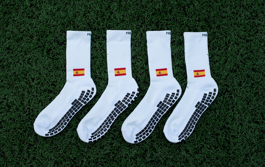 Premier Edge Spain Flag Grip Socks