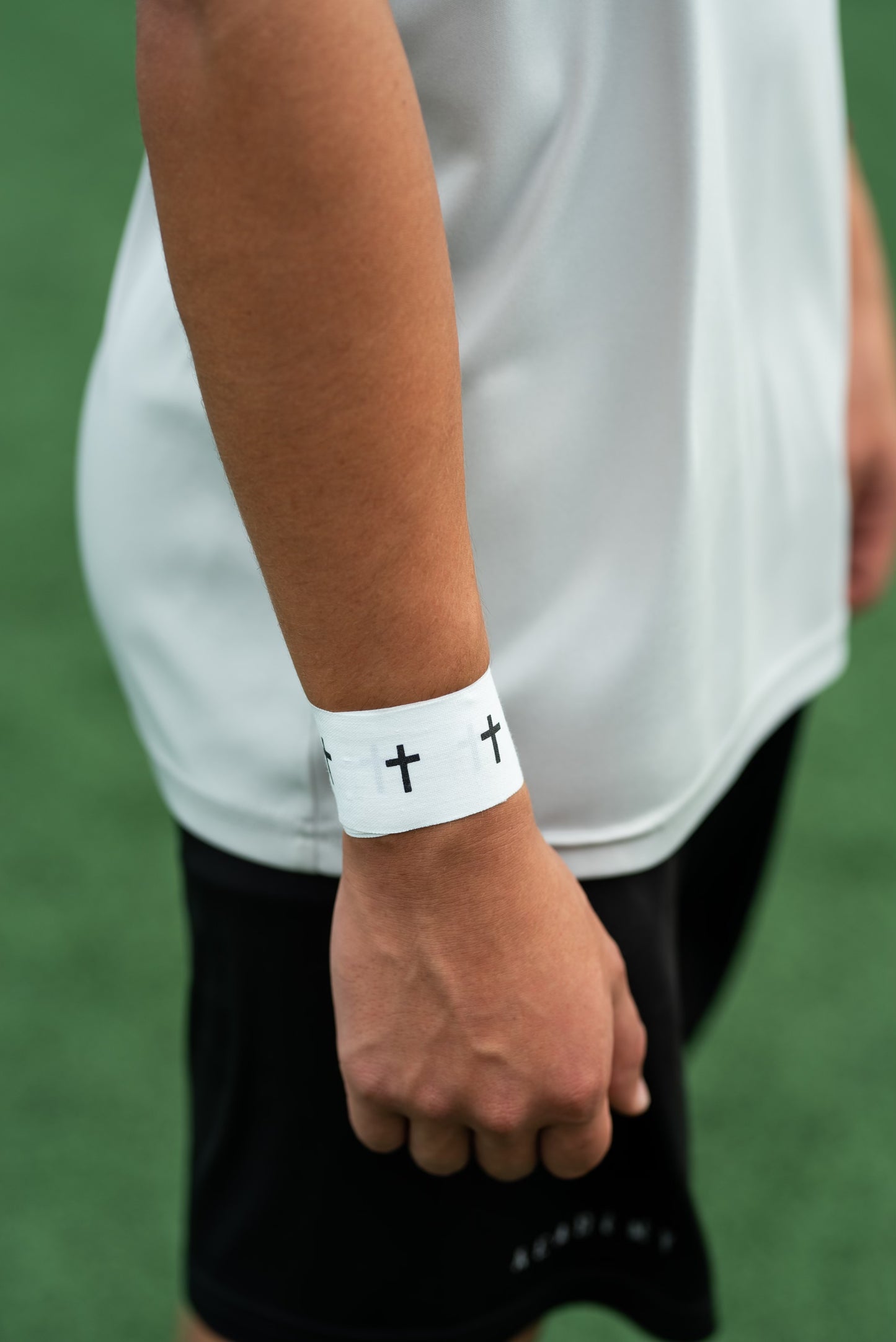 Premier Edge White Cross Wrist Tape