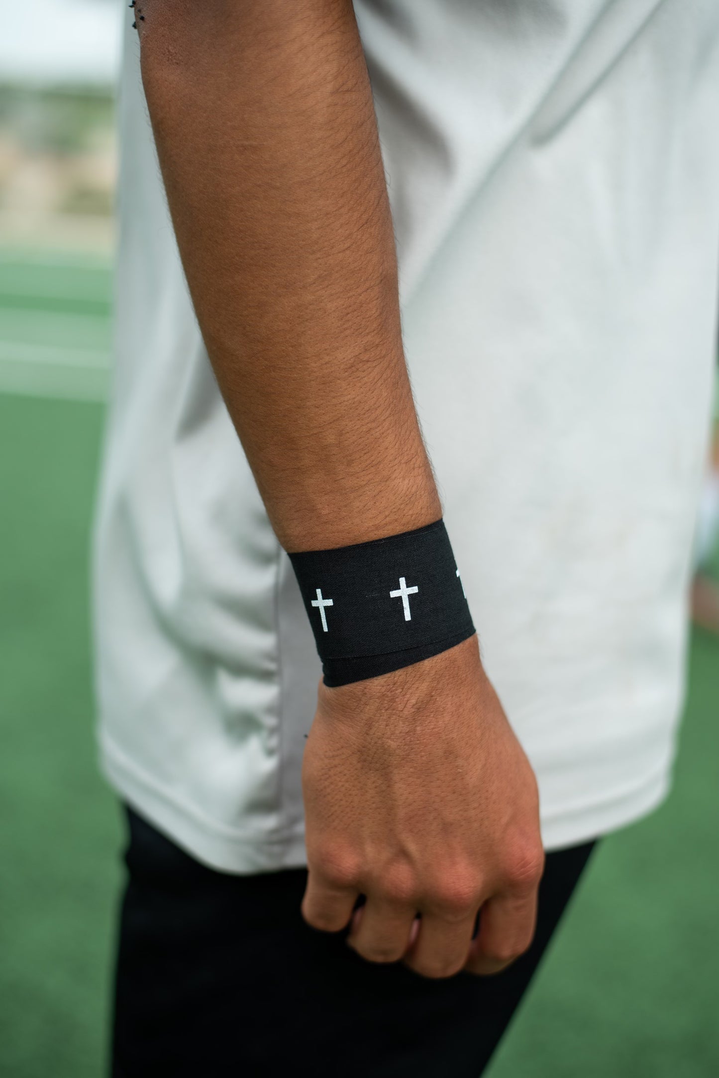 Premier Edge Black Cross Wrist Tape